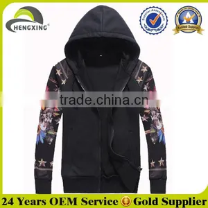 Fashion Custom Zipper-up Sublimation Hoodies thumbnail-1