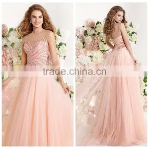 Latest Designs Beaded Casual Evening Fashion Women Dress 2015 thumbnail-1