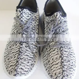 Good Selling Black and White Color Basketball Shoes Men With EVA Outsole thumbnail-2