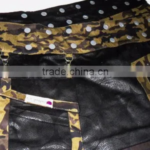 Mature Sexy Girl's Chilly Grapes Short Side Camouflage Jean Skirts thumbnail-4