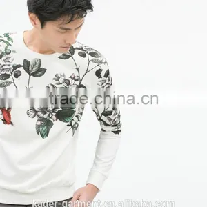 New Product for Mens Floral Sweatshirts Printing Sweatshirt For Men thumbnail-4