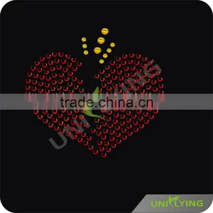 Heart Design Rhinestone Transfer Hot Sale thumbnail-4