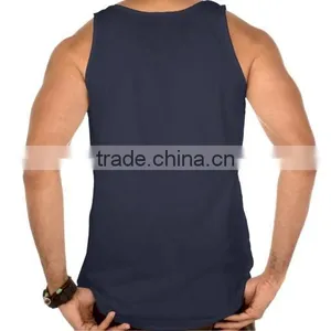 Hot Sale Custom Logo Breathable Summer Muscle Tank Top thumbnail-4