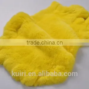 Dyed Colour Fur Manufacturers Selling Customized Dyeing Rex Rabbit Fur Skin thumbnail-3