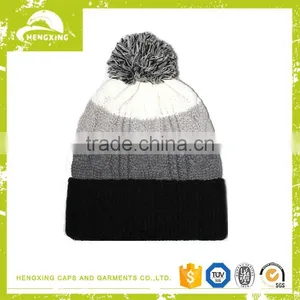 Самый новый шапка из пухового меха (pom pom) для катания на скейтборде, голубая thumbnail-2