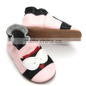 Cute Custom Pictures Newborn Leather Baby Shoes Soft thumbnail-2