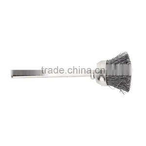 5pcs Bowl Shape Steel Wire Wool Wheel Polishing Tool Brush For Rotary Drill Newest Discount thumbnail-2