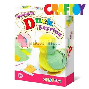 Make Your Own Sewing Keyring Duck Cut Price thumbnail-2