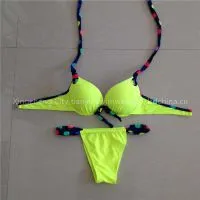 2014 Most Fashionable High Quality Bandeau Top Swimwear Beachwear thumbnail-2