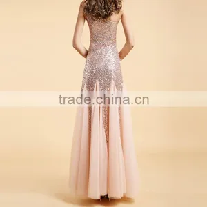 Evening Dress Wedding Costumes One Shoulder Long Dress Formal Dress thumbnail-4