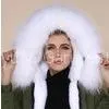 Top Quality Products Manufacturer Parka Women Plain Dyed Mens Short Parka Fur Hood Down Oversized Fur Trim Parka thumbnail-2