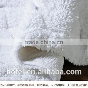 Hotel Plush Bath Rug With Logo Embroideried thumbnail-2