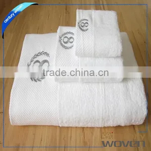 Luxury Elegant Egyptian Cotton White Hotel Towel thumbnail-3