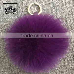 2017 Beautiful Fashionable Low Price Ball Shaped Metal Keychain Ring thumbnail-1