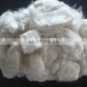 Factory Low Price Wholesale Mulbery Silk Cut Tops White A1 30-48mm thumbnail-2
