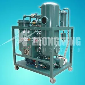 Wheels Type Oil Filtration Machine, Waste Oil Recycling Plant for Turbine Oil thumbnail-1
