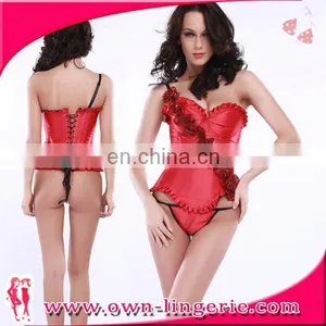 New Elegant Ladies Corset Dress Slimming Wholesale Red Flower Shaper Corset thumbnail-1