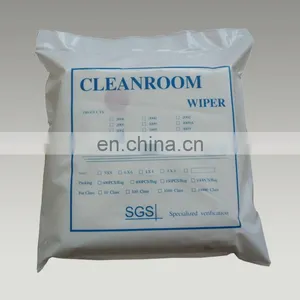 Antistatic Fabric Polyester Cloth for Cleanroom Wiper Factory Material 140gsm thumbnail-6