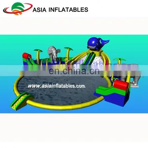 Summer Fish Inflatable Swimming Pool Inflatable Water Park Water Park Slide thumbnail-2