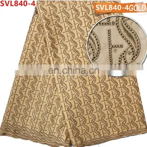 100% Cotton African Swiss Lace Fabric ,African Lace Cotton Fabric ,Swiss Cotton Lace Fabric for Men thumbnail-5