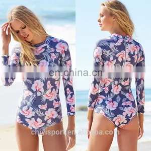 OEM Wholesale Spandex Polyester Lycra Rashhuads Women Compression Rash Guard thumbnail-1
