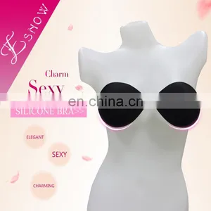 ES6619 China Wholesale Fashion and Sexy Thin Invisible Silicone Bra thumbnail-1