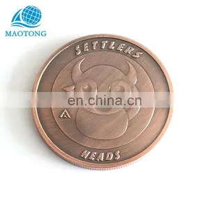 Promotion Bulk Wholesale Custom Cheap Metal Funny Antique Coins thumbnail-1