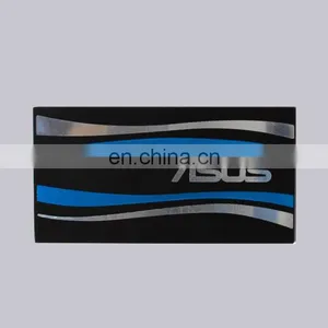Top Quality Logo Plate Type And Private Printing Style Custom Made Thin Embossed Metal Label Aluminum Logo thumbnail-1