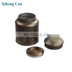 Tea Tin Can,tea Tin Box,tin Can With Inner Lid thumbnail-1