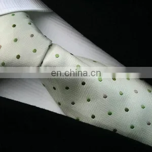 Silk Navy and White Dot Casual Mens Tie thumbnail-2