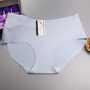 Yun Meng Ni Sexy Underwear 2XL 3XL 4XL Big Size Ladies Briefs Ice Seamless Women's Panties thumbnail-3