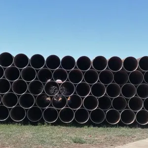 China Lsaw Welded Black Round Carbon Steel Pipe Supplier thumbnail-1