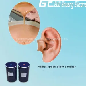 Cheap Price Platinum Cure Rtv2 Silicone Rubber for Body Parts Casting thumbnail-1