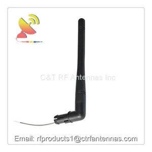 Omnidirectional Wifi Antenna 5g External Antenna Rubber Duck Antenna With Adapter Coaxial Cable thumbnail-1