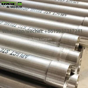 Authentic Stainless Steel ERW Welded Blind Casing Tube Plein thumbnail-1