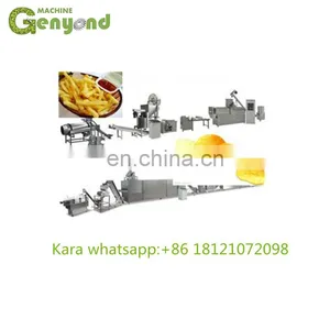 Full Automatic Potato Chips Making Machine With Automatic Potato Chips Packing thumbnail-1