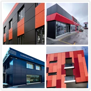 Building Exterior Aluminum Plain Facade thumbnail-1