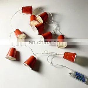 Hot Sale High Quality Factory Supply Party Led String Cup Light For Home Living Room Decoration Diwali Decorative Lights thumbnail-1