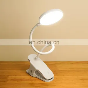 Eye Protection Led Clip USB Charging Desk Lamp Touch Switch to Learn Reading Table Lamp thumbnail-1