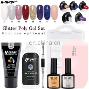 The Nail & Beauty Room Overseas Warehouse Poly Gel Set 4 Colors Starter Builder thumbnail-6