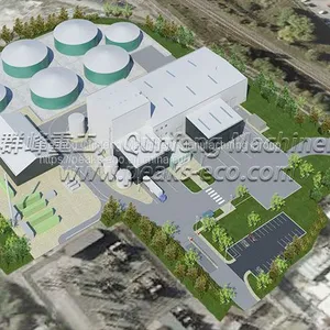 Biogas Energy Plant & AD(Anaerobic Digestion) Plant Waste Solution Project Anaerobic Digestion System thumbnail-5