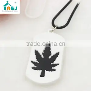 Maple Leaf Logo Sillicon Necklace thumbnail-2
