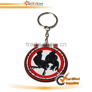 Custom Shape With Logo Epoxy Soft Custom Keychain,double Side Keychain thumbnail-1