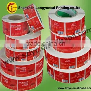 High Quality Wine Bottle Custom Stickers thumbnail-1