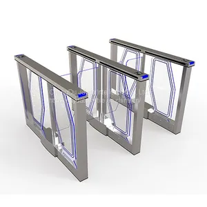 Automatic Swing Pedestrian Turnstile Gate/ Security Swing Turnstile Gate/ Barrier Optical Turnstile thumbnail-4