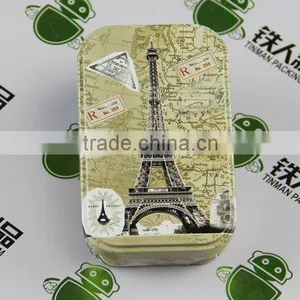 Metal Rectangular Tin Box thumbnail-1