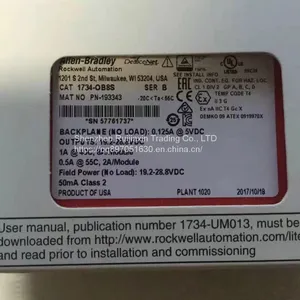 1734-OB8S Original US AB Rockwell PLC Module Warranty One Year POINTIO Series Negotiated Price thumbnail-1