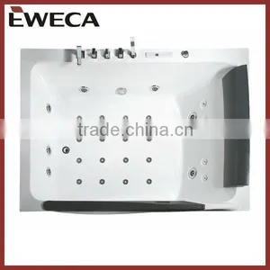 Luxury Modern Design Indoor Acrylic Whirlpool Bathtub thumbnail-1