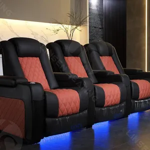 3 Seat Theater Recliner With Power Headreset LS-856CB thumbnail-4