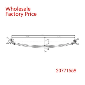 20771559 Leaf Spring Set of Heavy Duty Vehicle Wholesale For Volvo thumbnail-2